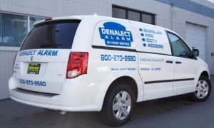 Clean and efficient alarm installations from Denalect technicians